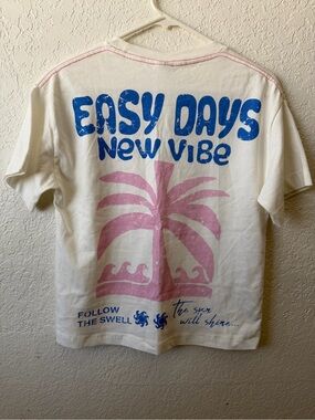 Zara Kids T-Shirt  'Easy Days' Graphic